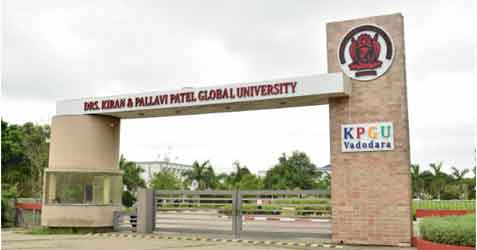 Drs. Kiran & Pallavi Patel Global University (KPGU) 1 drs kiran and pallavi patel global university kpgu vadodara 439