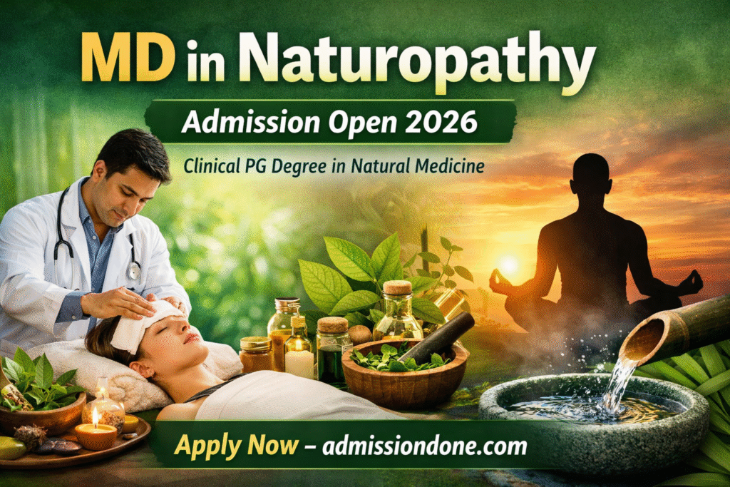 Md in Naturopathy 2026